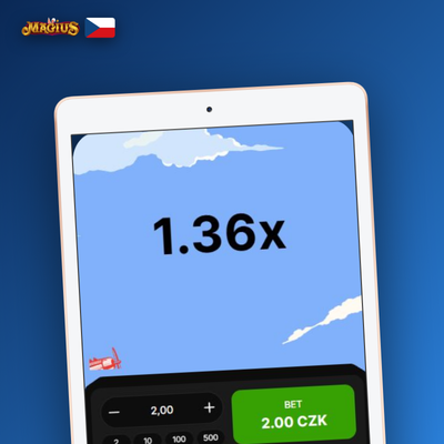 Automatický cashout v Magius Casino Aviator – cílový multiplikátor 1,80x nastaven