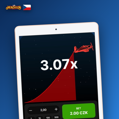 Magius Casino Aviator a crash hry s rostoucím multiplikátorem plynně na Androidu