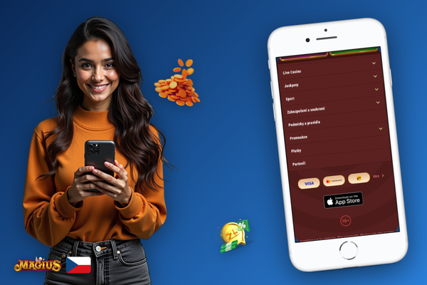 Přehledný help center Magius Casino s vyhledáváním a kategoriemi otázek