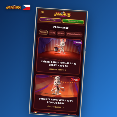 Magius Casino promo nabídky na českou extraligu a NHL s navýšenými kurzy