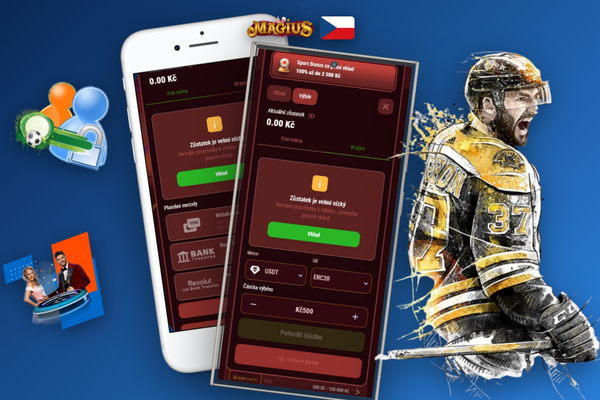 Hráč nahrává doklad totožnosti pro KYC ověření při prvním výběru v Magius Casino