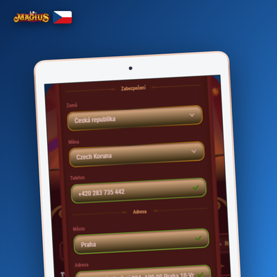 Magius Casino registrace s promo kódem – aktivujte uvítací bonus pomocí slevového kupónu