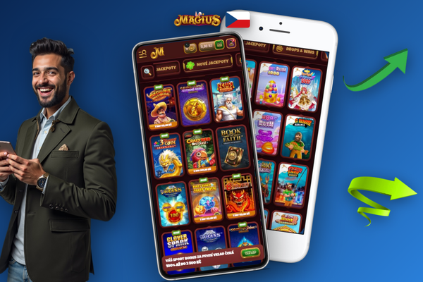 Aktivace promo kódu v pokladně Magius Casino po dokončení přihlášení a registrace